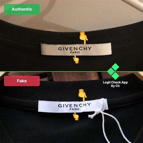 givenchy t shirt real vs fake|givenchy counterfeit.